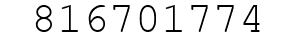 Number 816701774.