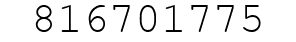 Number 816701775.