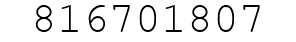 Number 816701807.