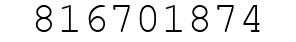Number 816701874.