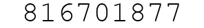Number 816701877.