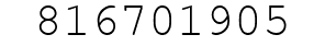 Number 816701905.