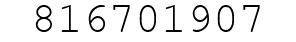 Number 816701907.