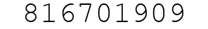 Number 816701909.