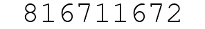 Number 816711672.