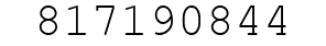 Number 817190844.