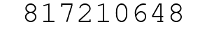 Number 817210648.