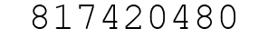 Number 817420480.