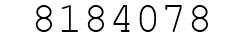 Number 8184078.