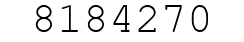 Number 8184270.