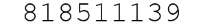 Number 818511139.