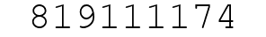 Number 819111174.