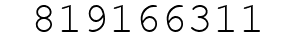 Number 819166311.