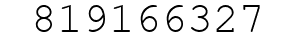 Number 819166327.