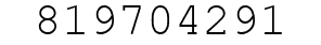 Number 819704291.