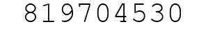 Number 819704530.
