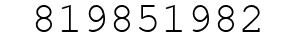 Number 819851982.