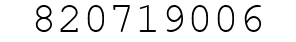 Number 820719006.