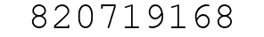Number 820719168.