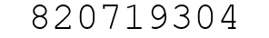 Number 820719304.