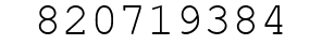Number 820719384.