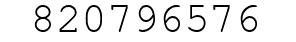 Number 820796576.