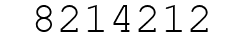 Number 8214212.