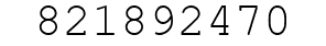 Number 821892470.