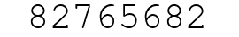 Number 82765682.