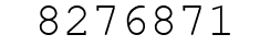 Number 8276871.