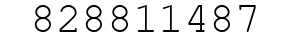 Number 828811487.