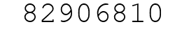 Number 82906810.