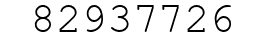 Number 82937726.