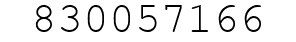 Number 830057166.