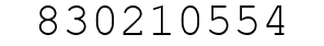 Number 830210554.