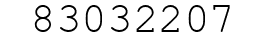 Number 83032207.