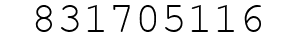 Number 831705116.