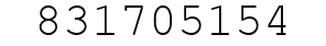 Number 831705154.