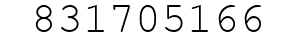 Number 831705166.