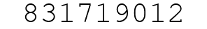 Number 831719012.