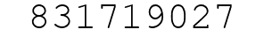 Number 831719027.
