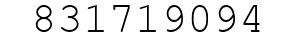 Number 831719094.