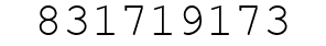 Number 831719173.