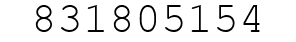 Number 831805154.