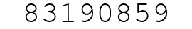 Number 83190859.