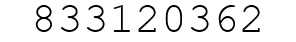 Number 833120362.