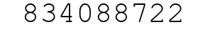 Number 834088722.