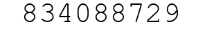 Number 834088729.