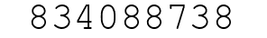 Number 834088738.