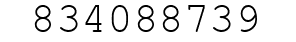 Number 834088739.